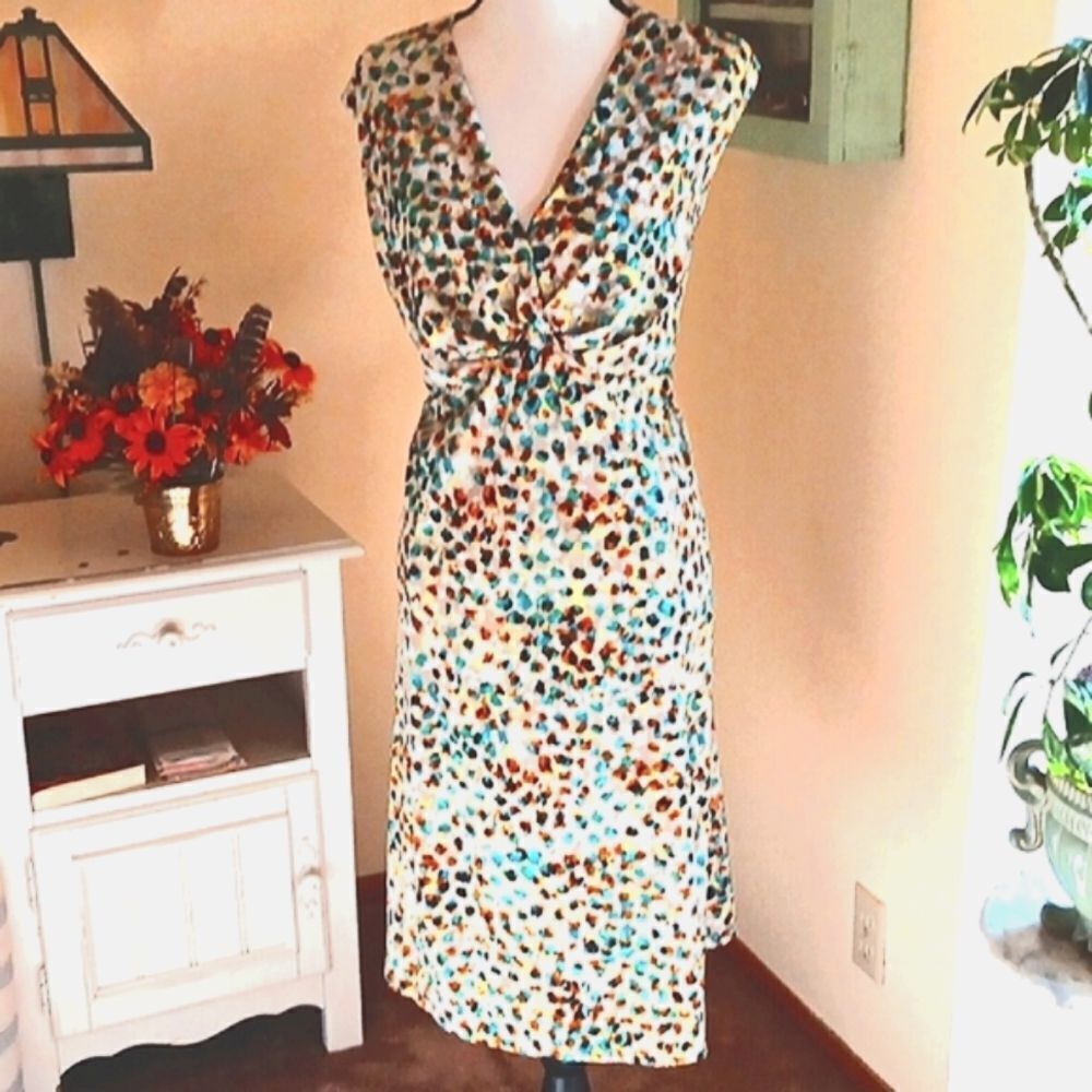 I LE New York Spotted Dress